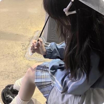 在水中